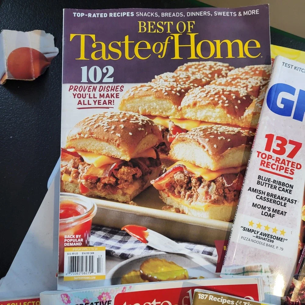 Taste of Home Pillsbury Magazine Lot 12 Holiday Summer Italian Recipes Casserole